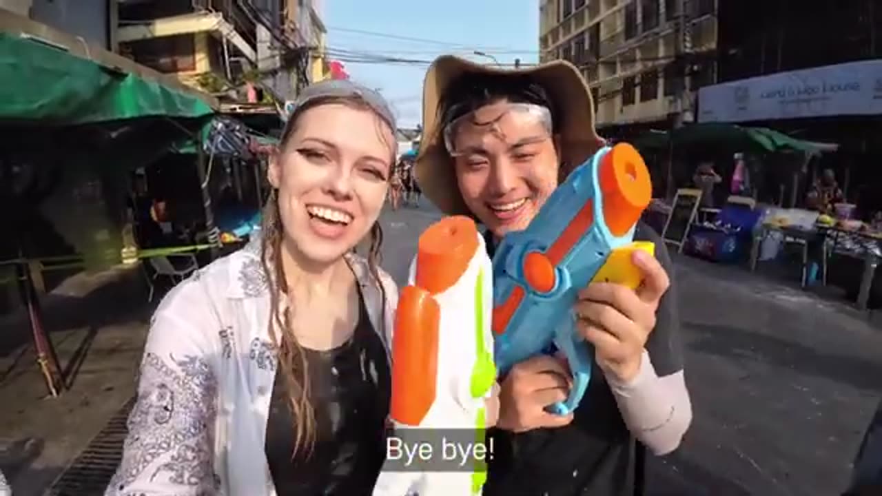 OMG!!! My First Time Songkran 2024 in Thailand!