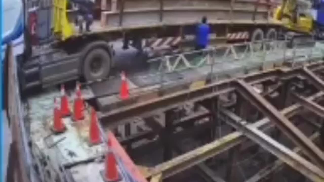 Worker Falls Into The Abyss