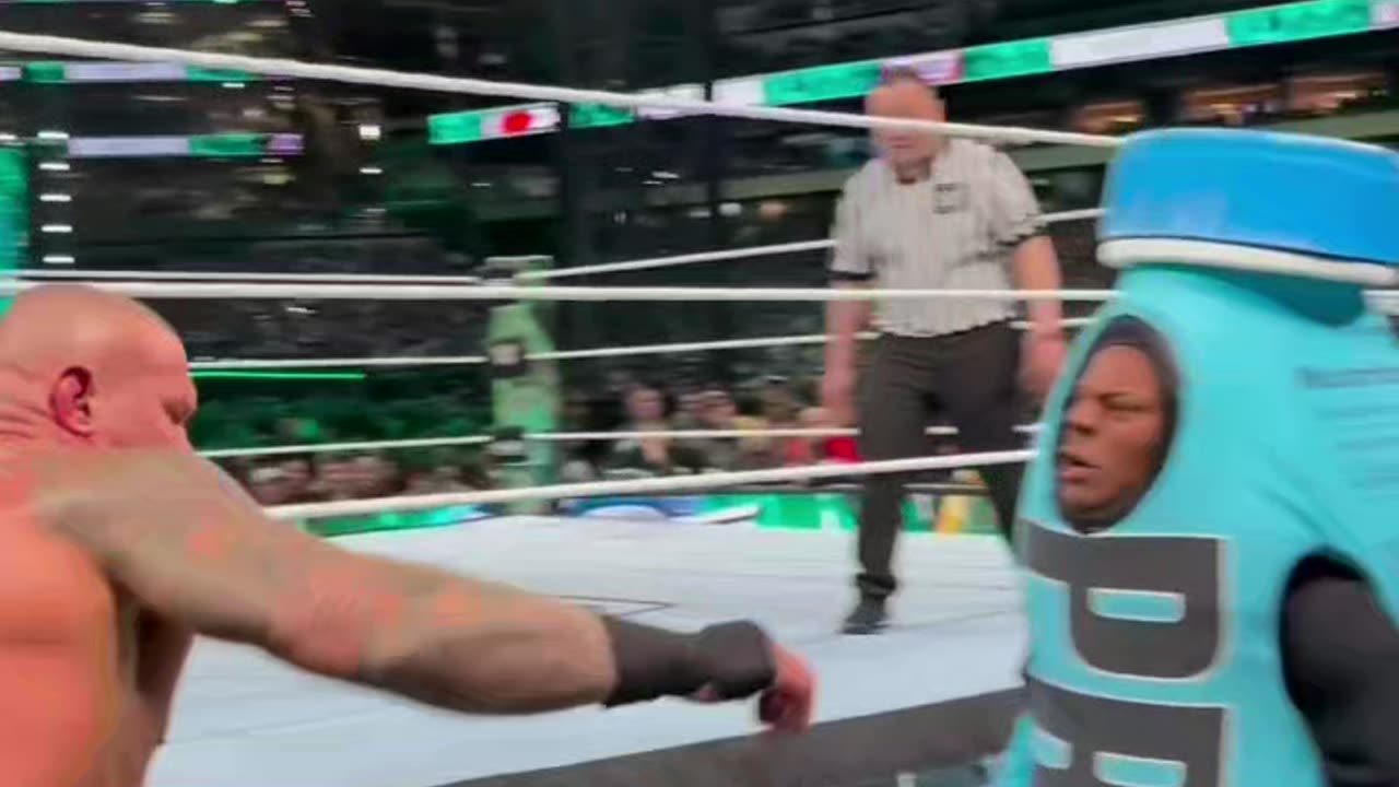Ishowspeed at wrestle mania