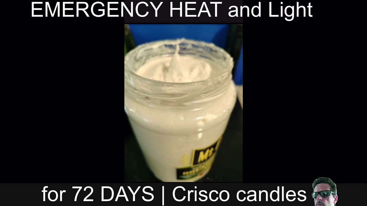 EMERGENCY HEAT and Light for 72 DAYS | Crisco candles