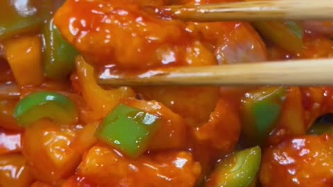 Sweet and Sour Chicken Hong Kong Style