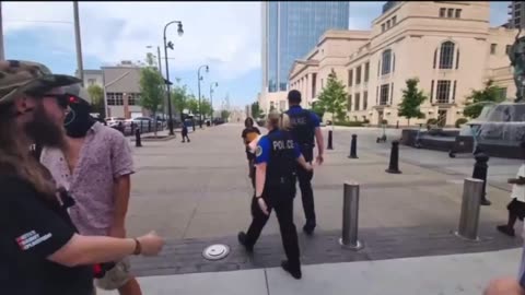Racist verbally attack black kids walking across the street. MY THOUGHTS!