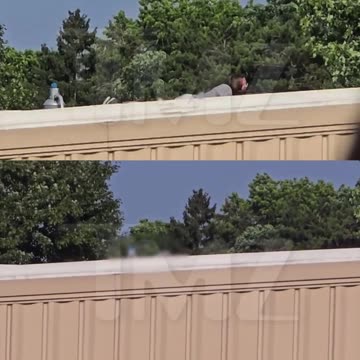 Footage of Donald Trump’s shooter Thomas Matthew Crooks opening fire and then getting k*lled