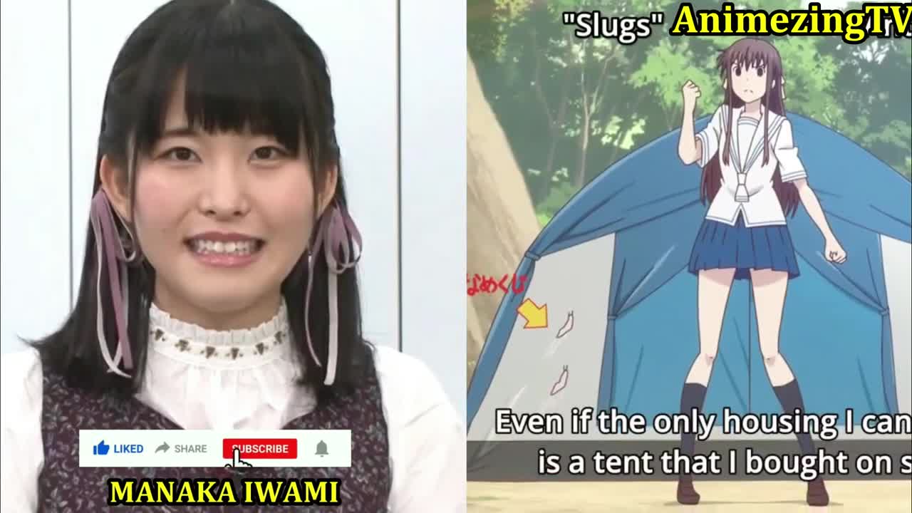 Tohru Honda Voice Actor / Fruit Basket / Japanese Seiyuu / Manaka Iwami