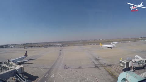 AIRPLANE SPOTTING AT OLIVER TAMBO AIRPORT SOUTH AFRICA