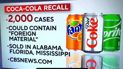 Coca-Cola recall....