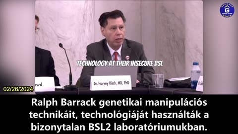 【HU】Harvey Risch: A WIV COVID-19 vírusszivárgás a biofegyver-ipar terméke