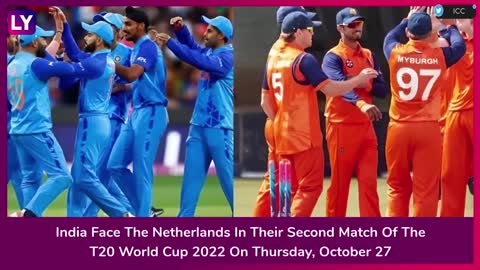 IND vs NED T20 World Cup 2022 Preview & Playing XI: India Aim To Continue Winning Start