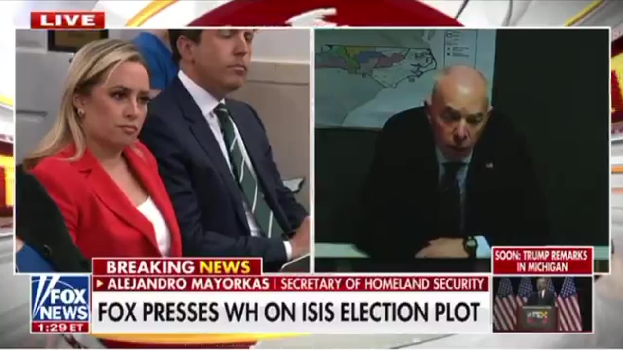 Reporter CONFRONTS Mayorkas on Afghan accused of Election Day terror plot