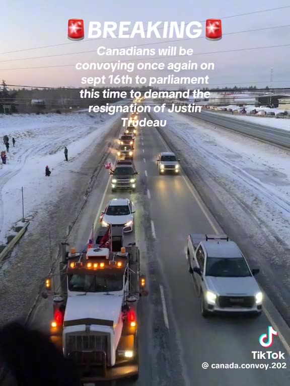 Canadians will be convoying once again on sept 16th