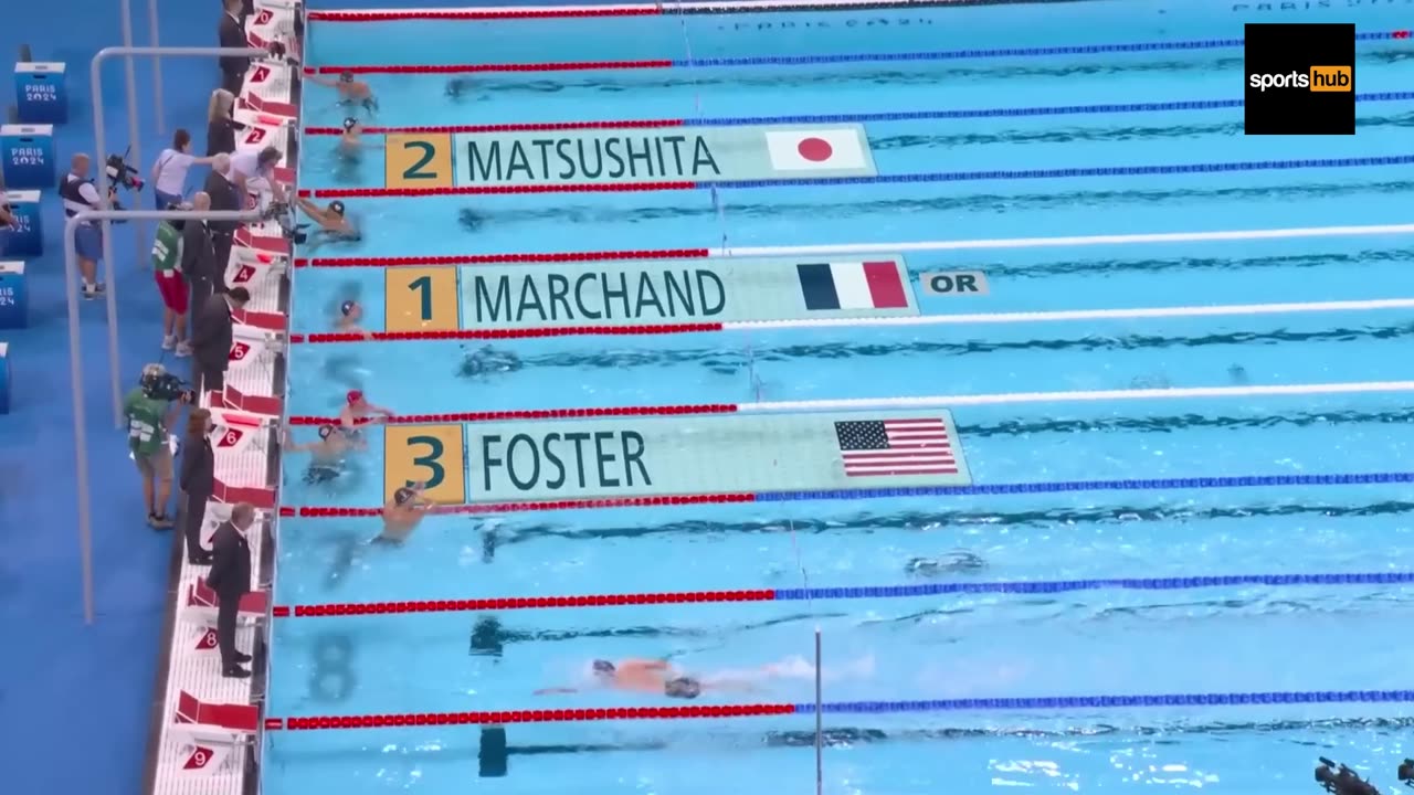 Marchand thrills home crowd with swimming finals excitement on Day 2 of Paris 2024!