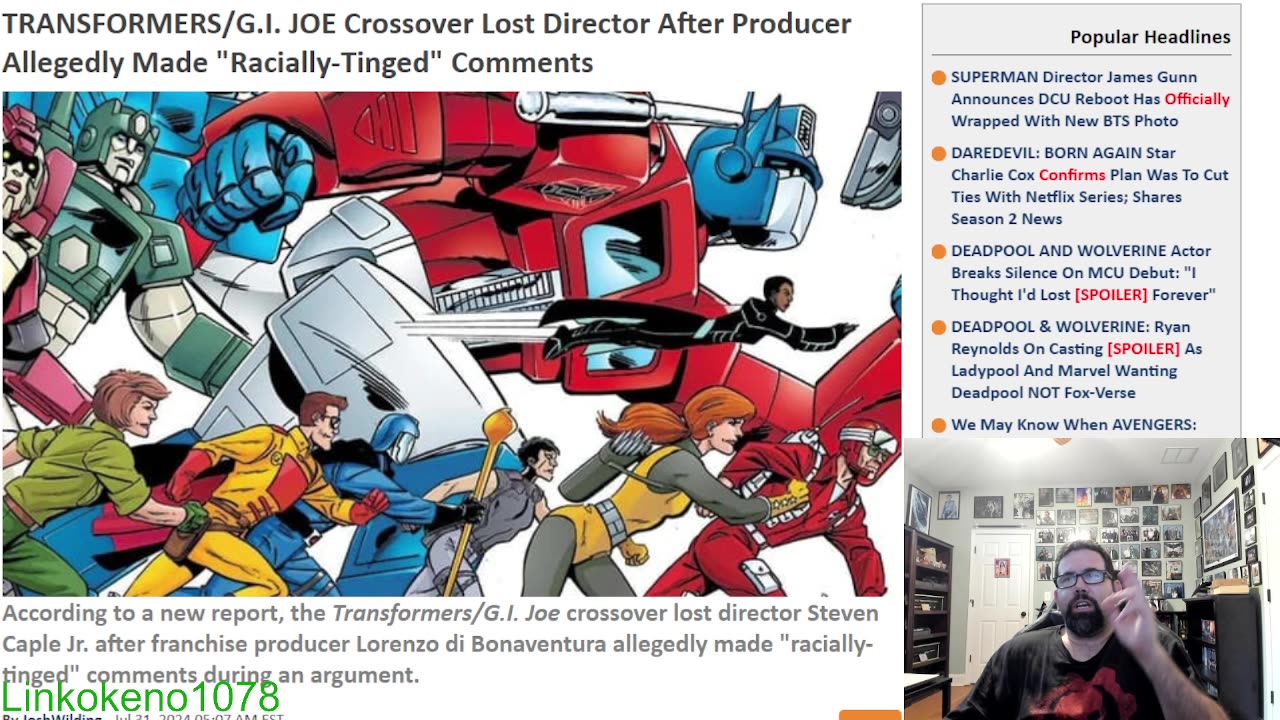 Transformers and GI Joe crossover movie update