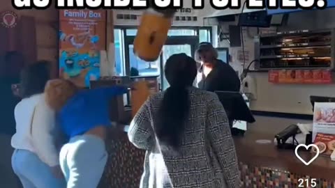 This is why you never go inside of Popeyes