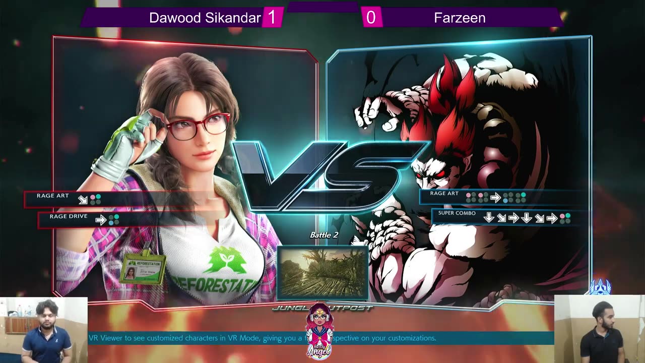 Tekken 7 Fist of Fury Loser Finals | Dawood Sikandar (Julia/Alisa) vs Fate Farzeen (Akuma)