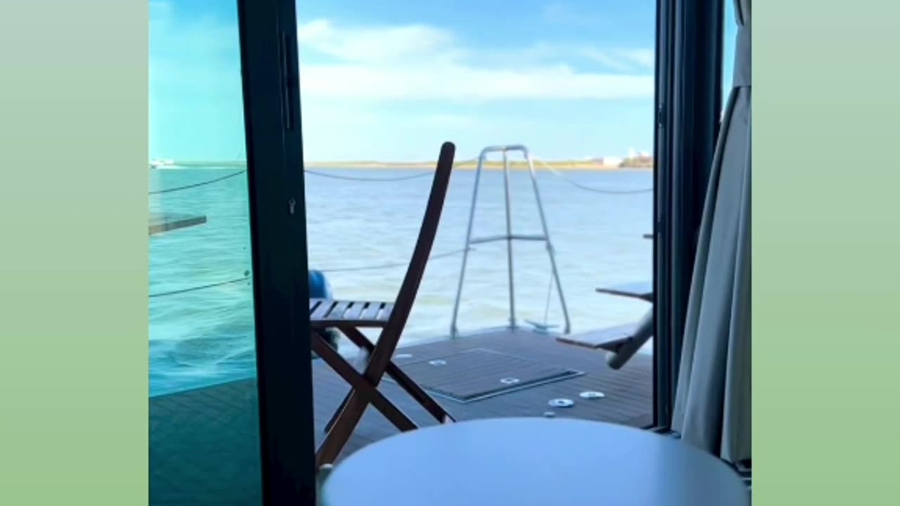 Casa nova em cima do mar praia