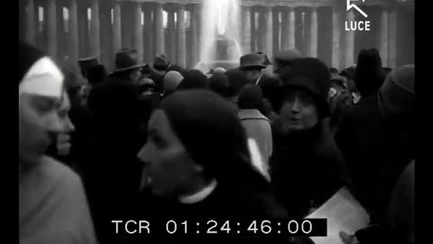 La conciliazione fra l'Italia fascista e il Vaticano,i patti lateranensi DOCUMENTARIO STORICO ISTITUTO NAZIONALE LUCE DI CINECITTà,1929 Unico documentario autorizzato dello storico avvenimento.Ai Patti si deve l'istituzione della Città del Vat