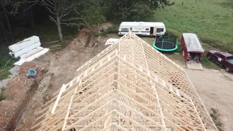 Roof rough in
