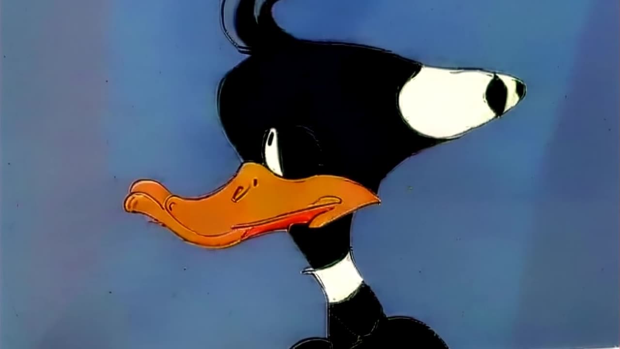 a_picture of a cartoon duck