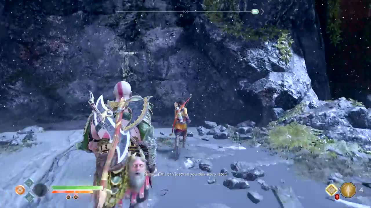 KRATOS IS A FUNNY GUY, here is the proof