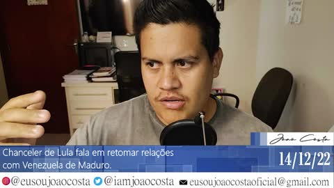 Chanceler de Lula fala em retomar relações com Venezuela de Maduro.