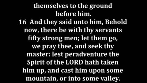 2 Kings 2 King James version