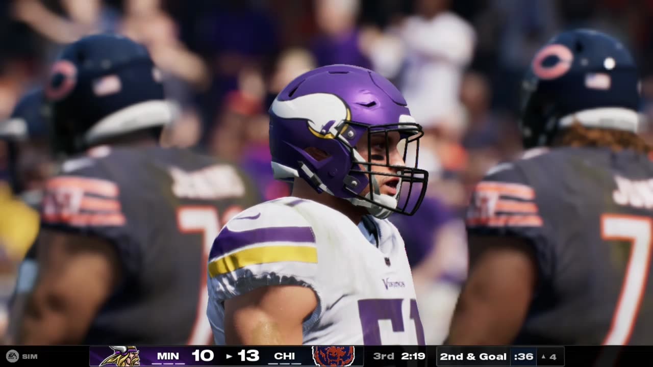 Madden 25 Bears Vs. Vikings on The Lenovo Legion Go!!