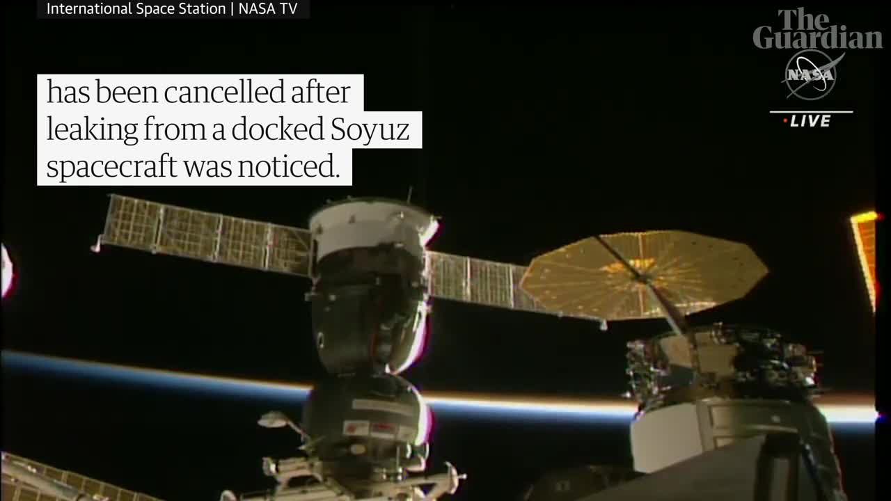 Unexplained leak from Soyuz spacecraft forces Russia to abort ISS spacewalk mission