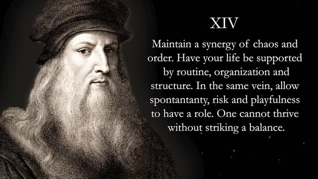 19 Principles of Life (How to Think like Da Vinci)