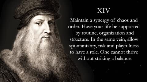 19 Principles of Life (How to Think like Da Vinci)