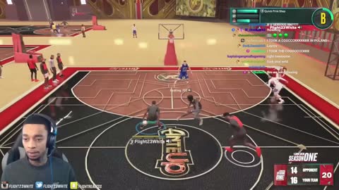 FlightReacts CRIES & RAGES after SELLING IN THE CLUTCH by Shooting Jumper Off Side of the BACKBOARD!