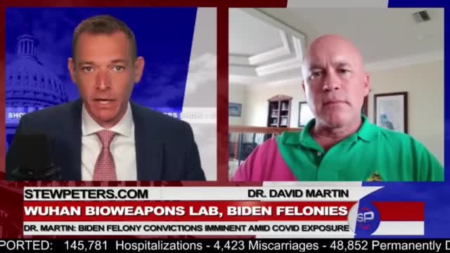 EXPOSED: Wuhan Bioweapons Lab, Biden Felonies: Dr. Martin: Biden Felony Convictions Imminent