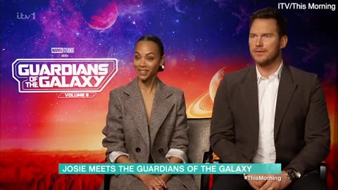 Watch Josie Gibson confuse Chris Pratt with her accent