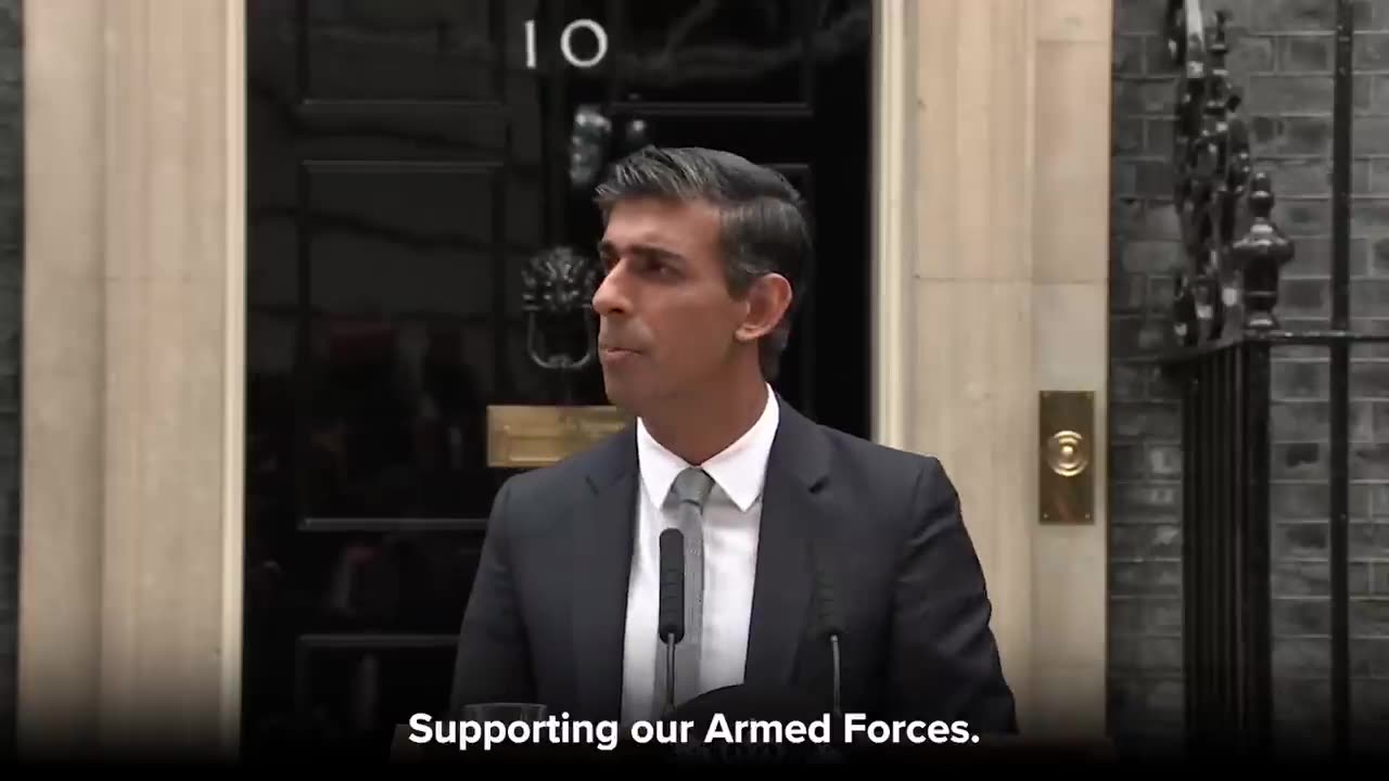 "Together we can achieve incredible things." | Prime Minister Rishi Sunak's 1st Speech