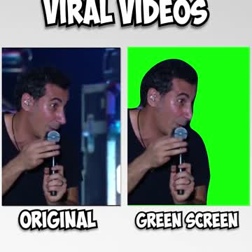Original VS Green Screen "meow meow meow meow meow AAUUUAAAAAAAAAAAAUUAAAAAAAA"