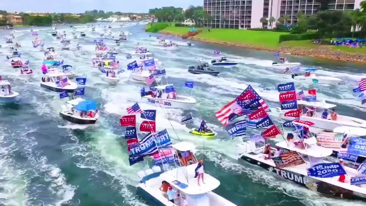 Trump Boat Parade (Hold On I'm Comin') EXTENDED