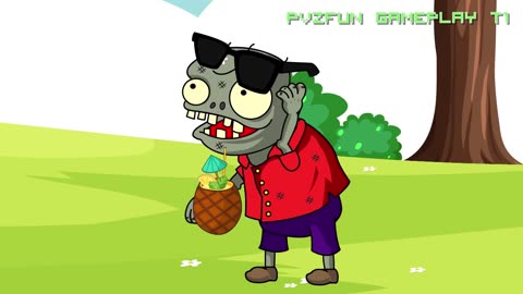 PvZ Creative funny animation Plants vs Zombies 2 - Zombies Crazy Training