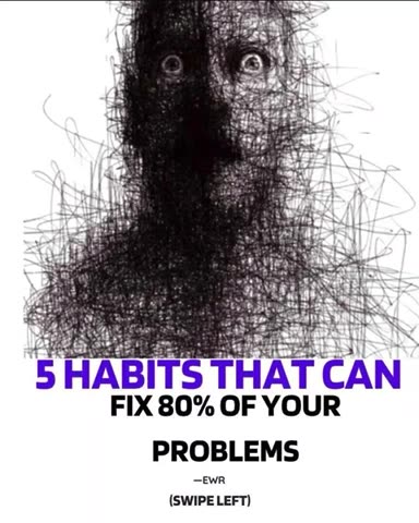 Habits that can fix your problems