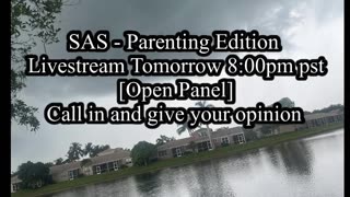 SAS Parenting Edition first Livestream tomorrow