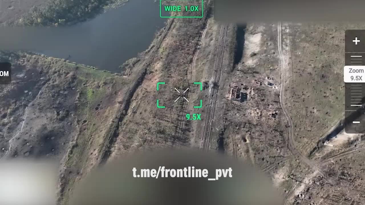 AFU Infantry Attempted to Cross the Railroad Tracks North of Andriivka