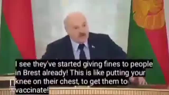 President of Belarus Rips Minister, Health Officials On Covid Mandate Hypocrisy