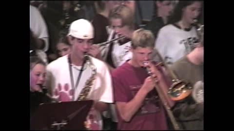 2000-01 WPHS Vids 015 Homecoming Hootenanny Band Plays the School Song by Glenn Strader