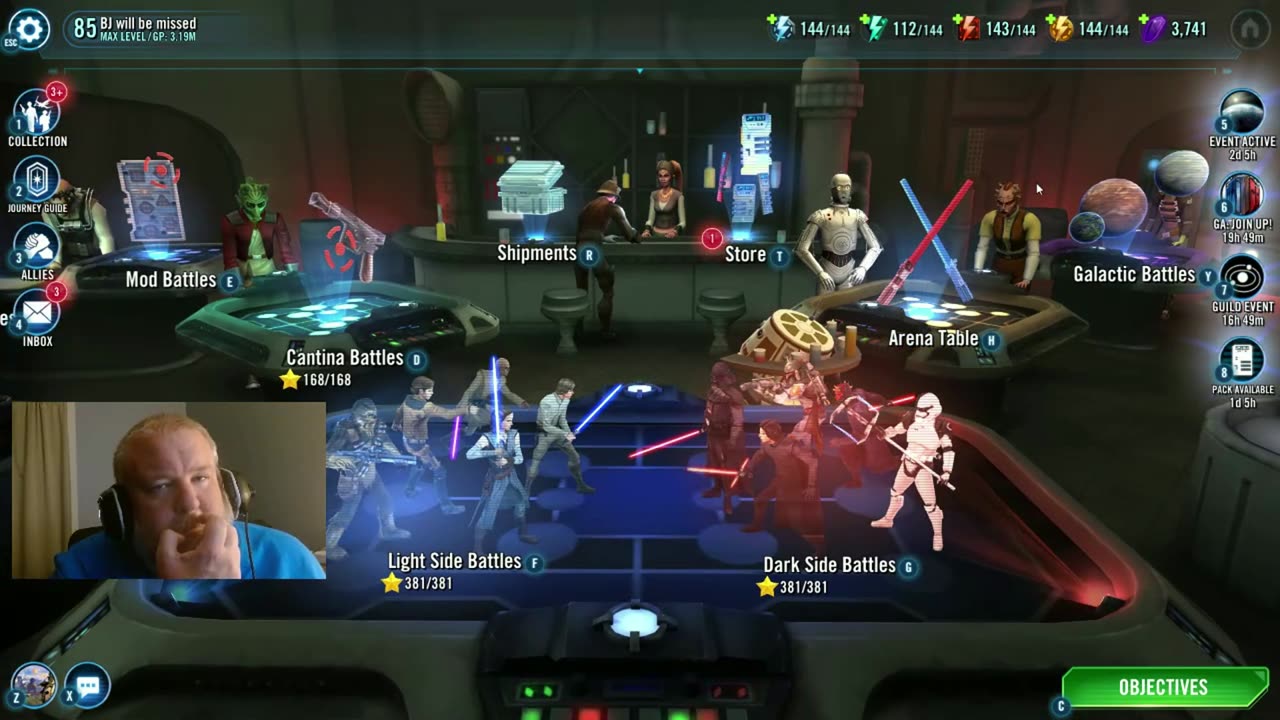 Star Wars Galaxy of Heroes Galaxy of Heroes Day by Day - Day 466