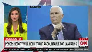 Mike Pence: “History will Hold Donald Trump Accountable”