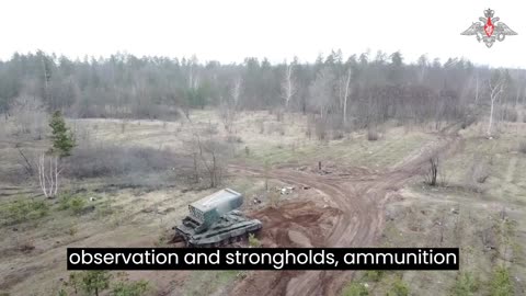 Russia. Crews of heavy flamethrower systems