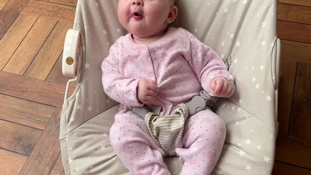 3-Month-Old Says, "Hello"