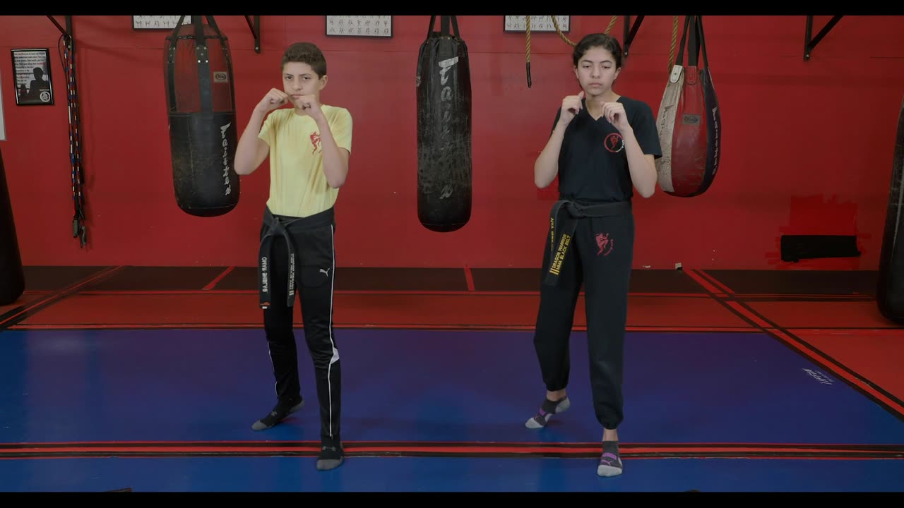 Kid Warriors' Muay Thai Martial Arts - Three Basic Elbows