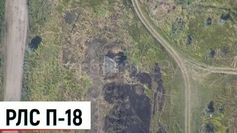 The destruction of the Ukrainian P-18 radar station by the Lancet kamikaze drone in the Kherson