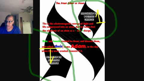 The chemical and physical information within the letter A.