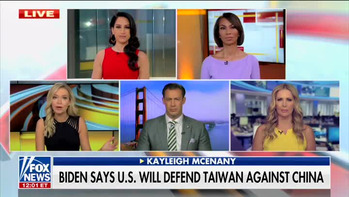 Kayleigh McEnany Reacts To White House Walking Back Biden's Taiwan Remarks