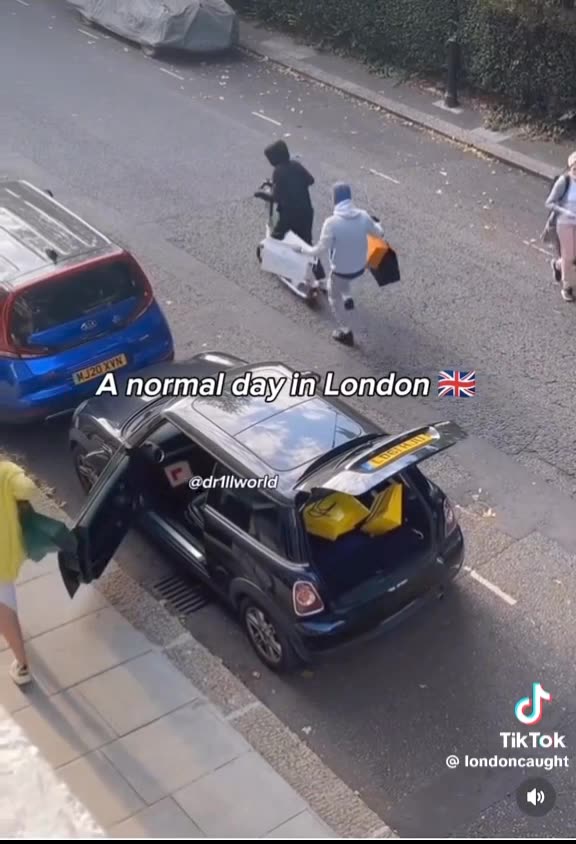 A normal day in London